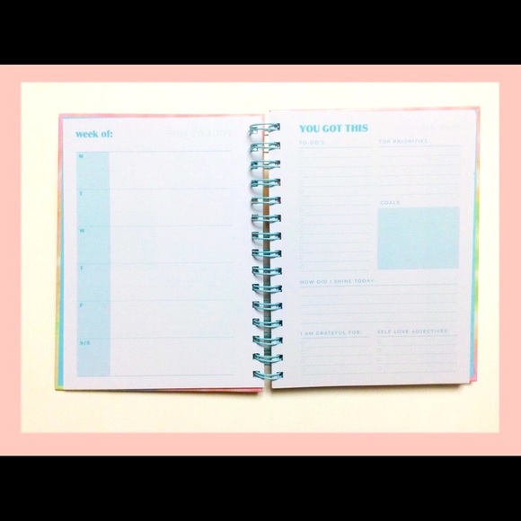 STONEY CLOVER LN x TARGET RAINBOW TIE-DYE PLANNER - Picture 2 of 2